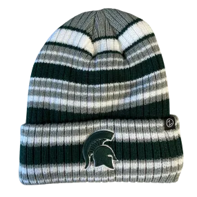 Zephyr Michigan State Striped Beanie