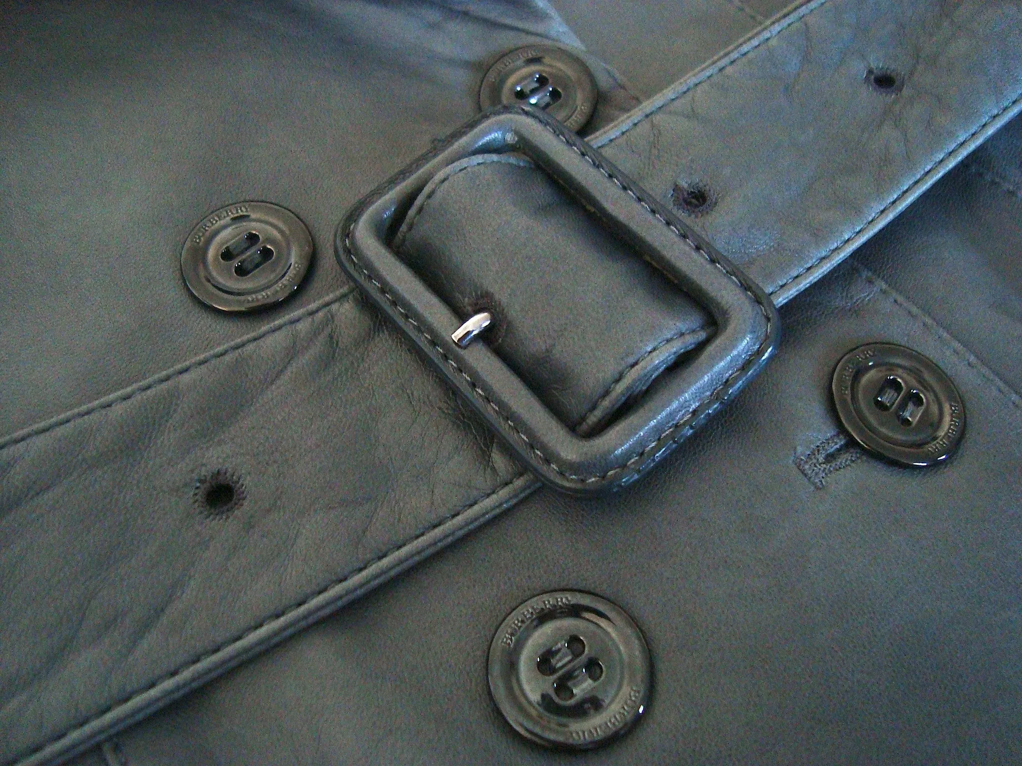 2009 Calf Leather Jacket with Architectural Lapels