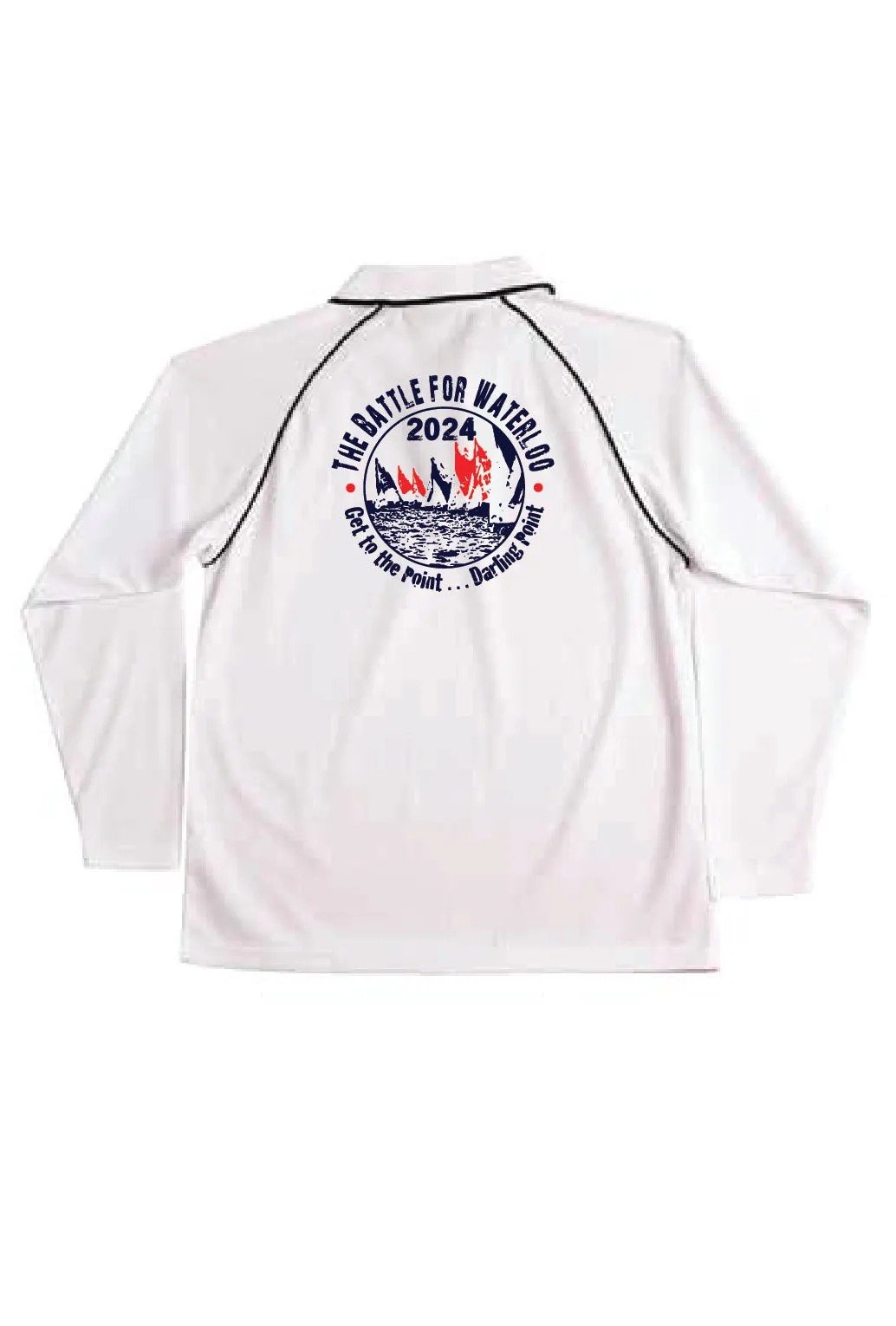 2024 Battle For Waterloo L/S Polo Shirt- DPSS