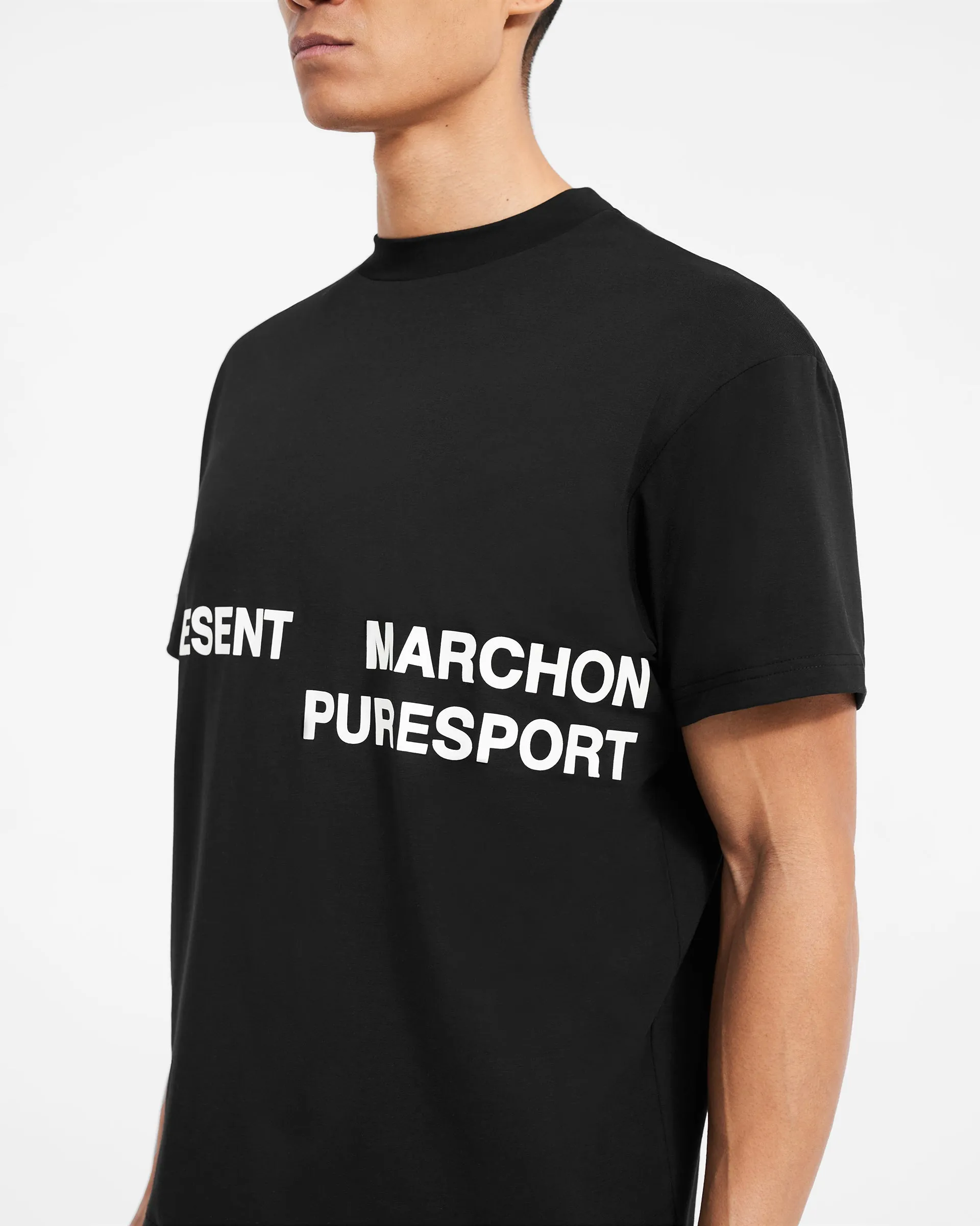 247 Marchon Puresport T-Shirt - Black