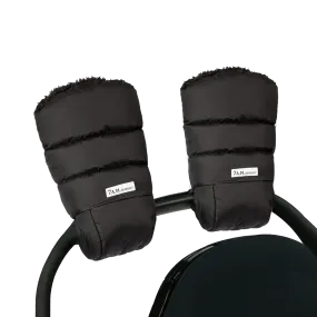 7AM ENFANT Warmmuffs - Black Plush