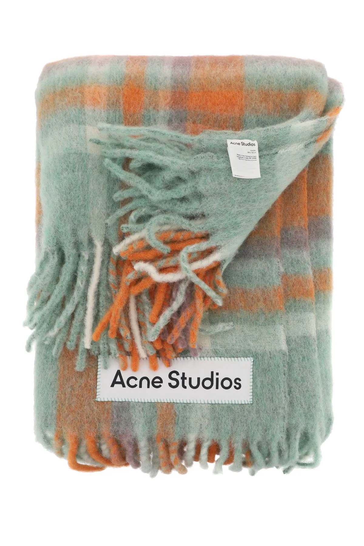 Acne studios woll & mohair extra large scarf