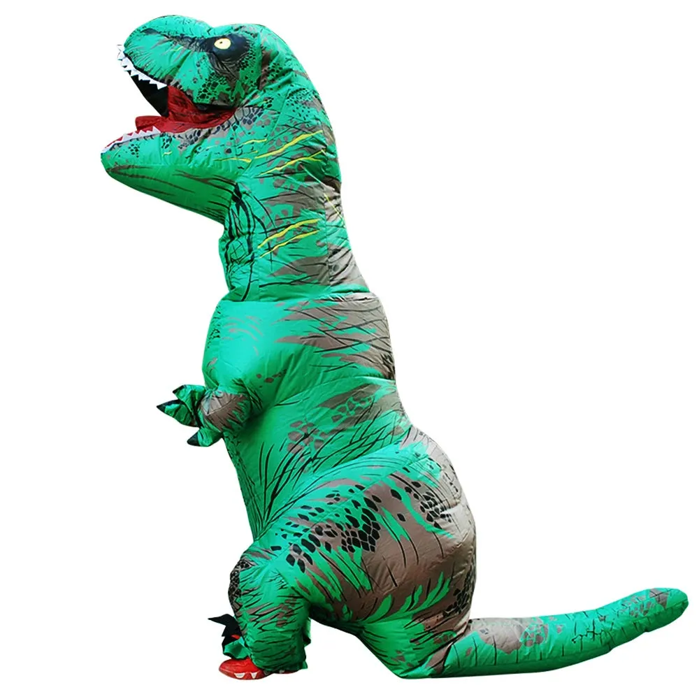 Adult Kid Boy Inflatable Dinosaur Costume Set