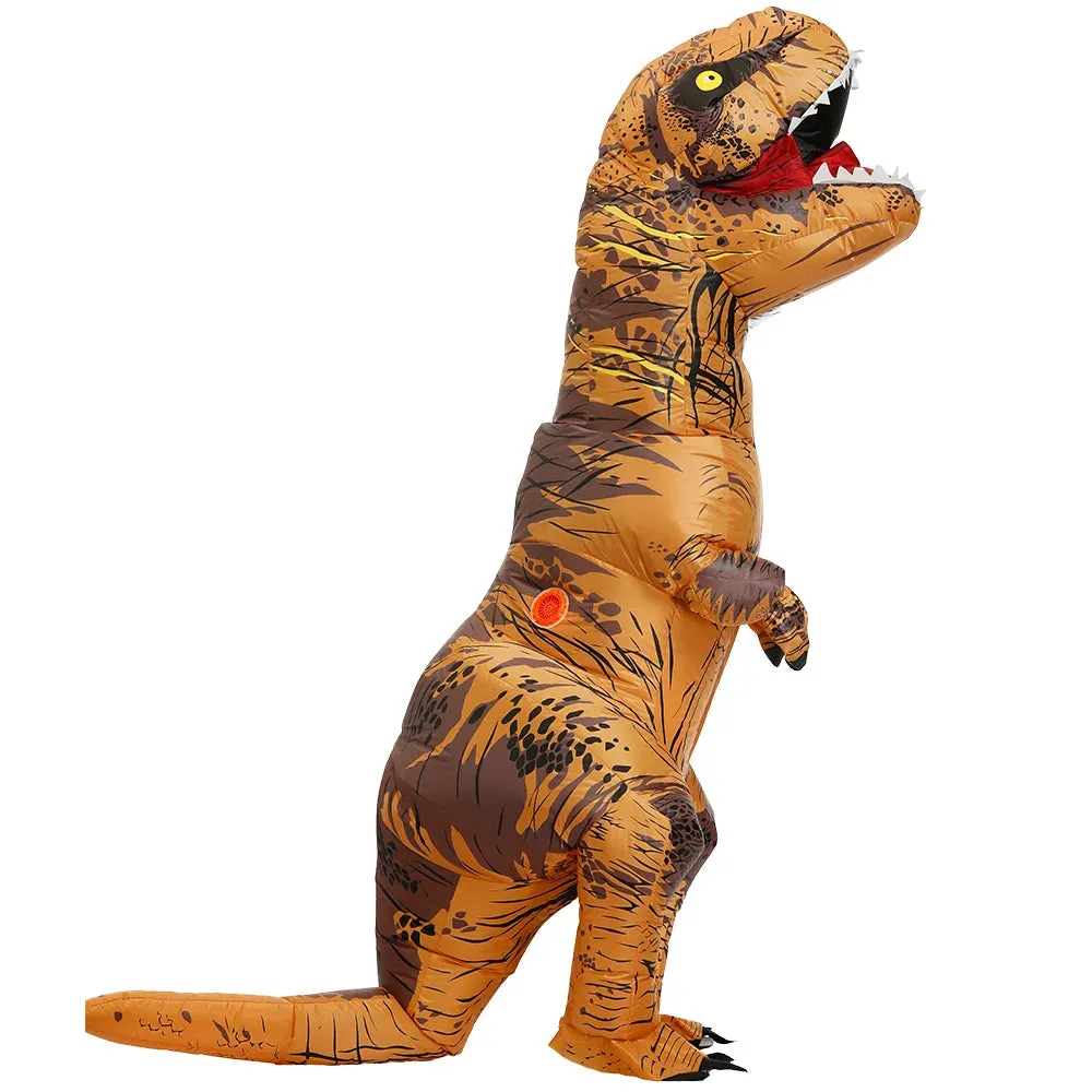 Adult Kid Boy Inflatable Dinosaur Costume Set