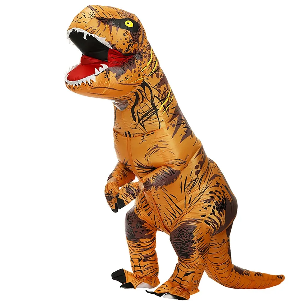 Adult Kid Boy Inflatable Dinosaur Costume Set