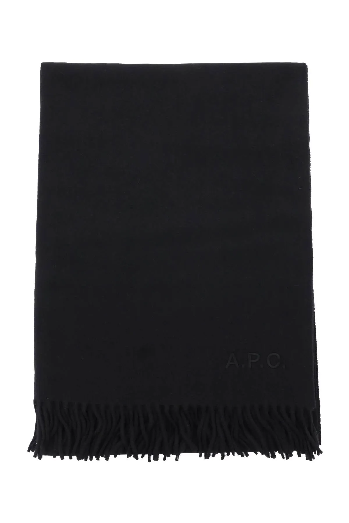 A.p.c. alix brodée wool scarf