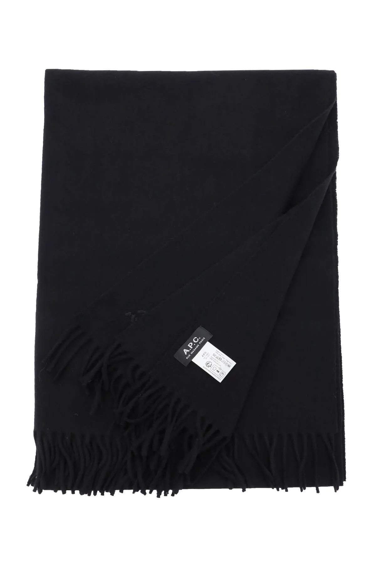 A.p.c. alix brodée wool scarf