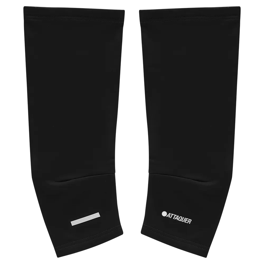 Attaquer | Knee Warmers | Black/Reflective