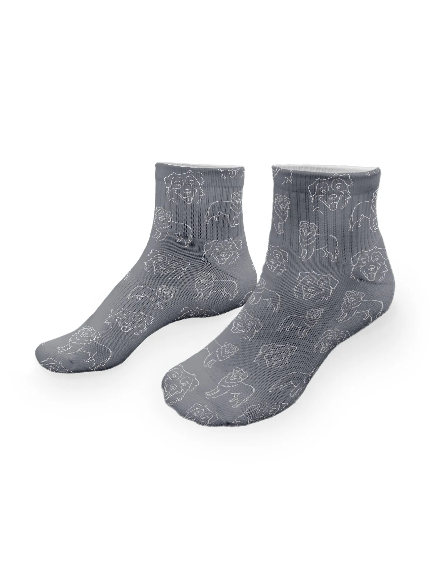 Australian Shepherd Ankle Socks