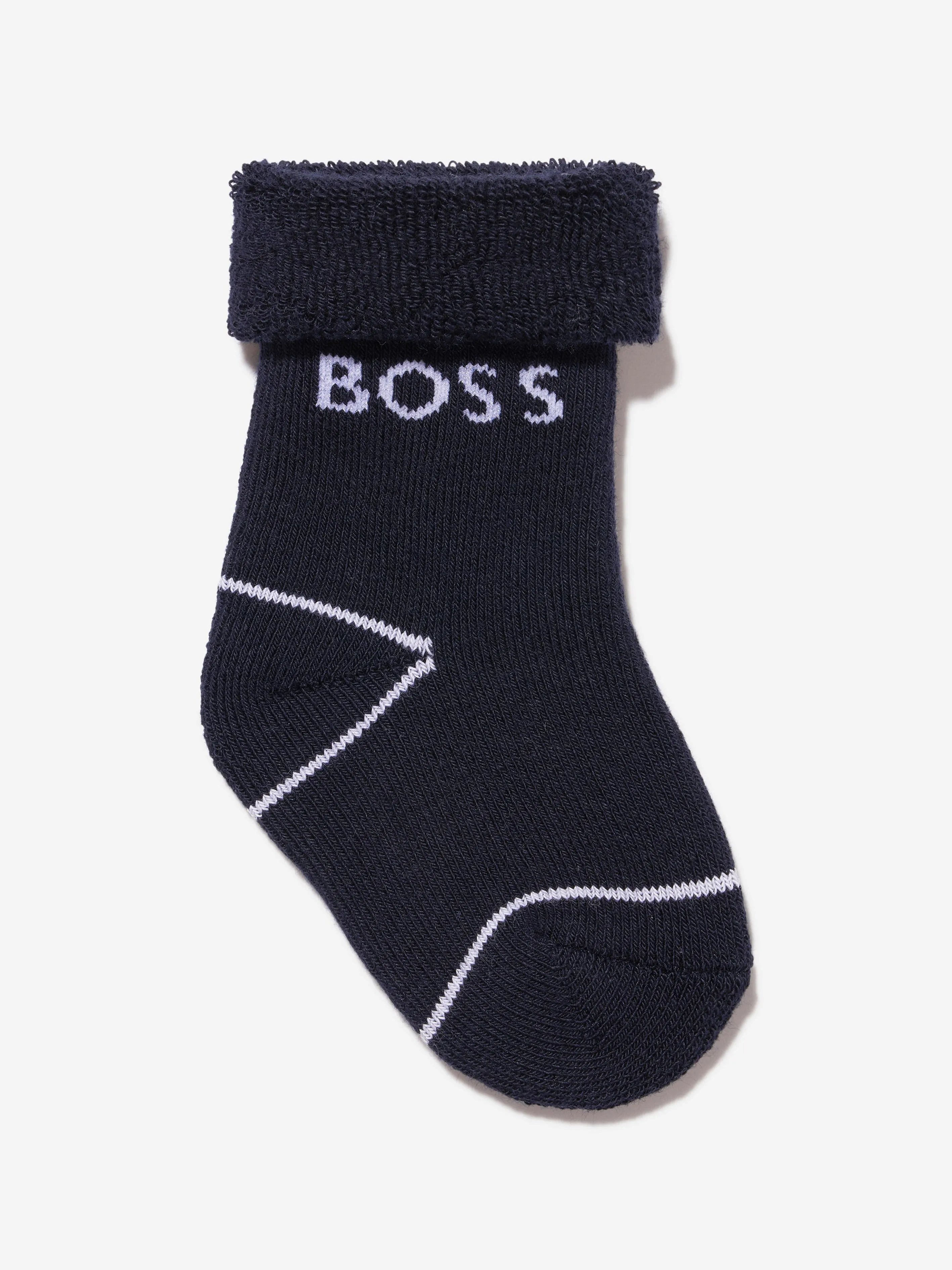 Baby Boys 2 Pack Socks Set in Navy