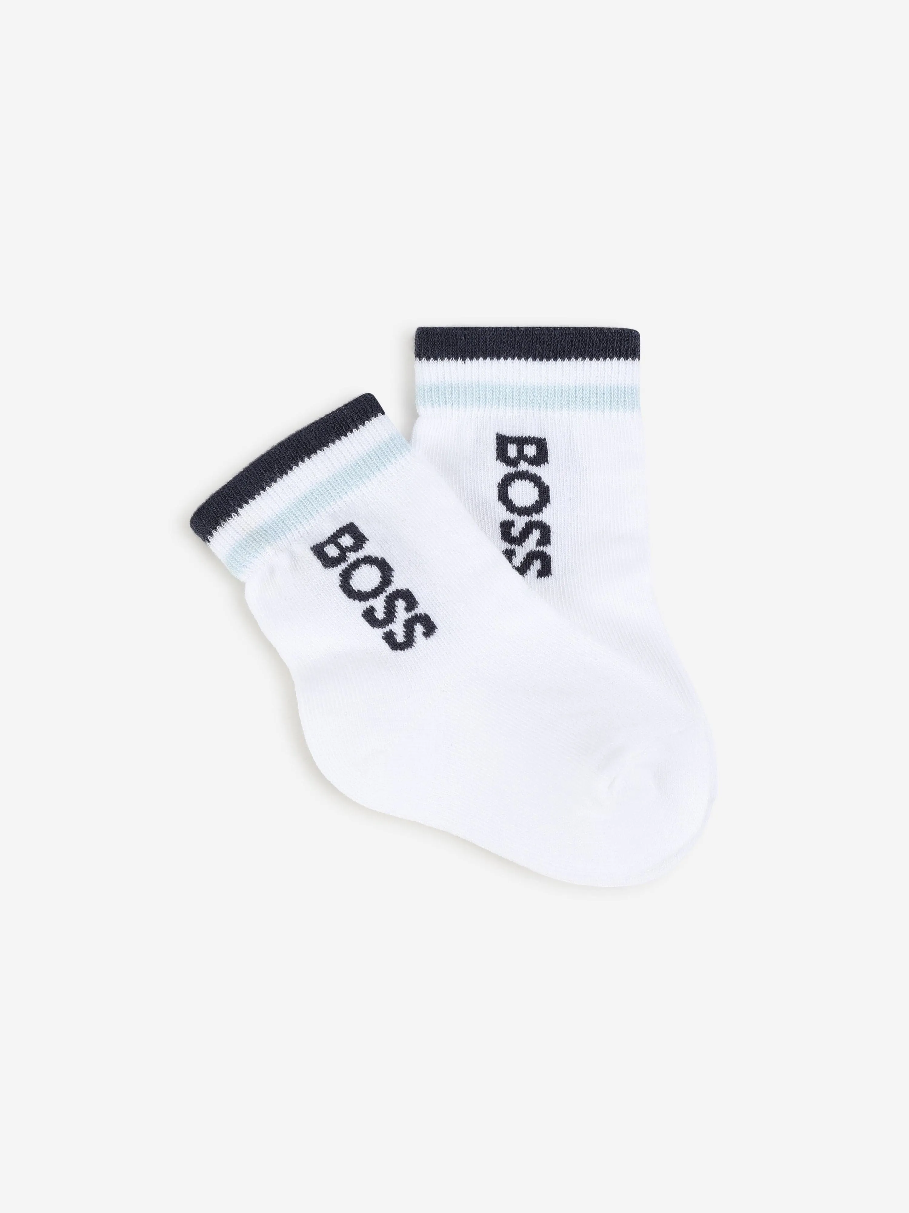 Baby Boys 3 Pairs Of Socks Set in Navy