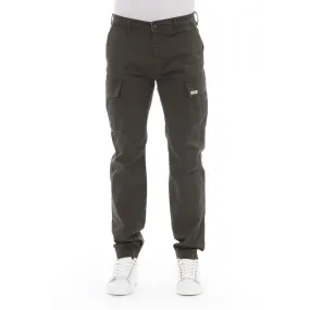 Baldinini Trend Army Cotton Men Cargo Pant