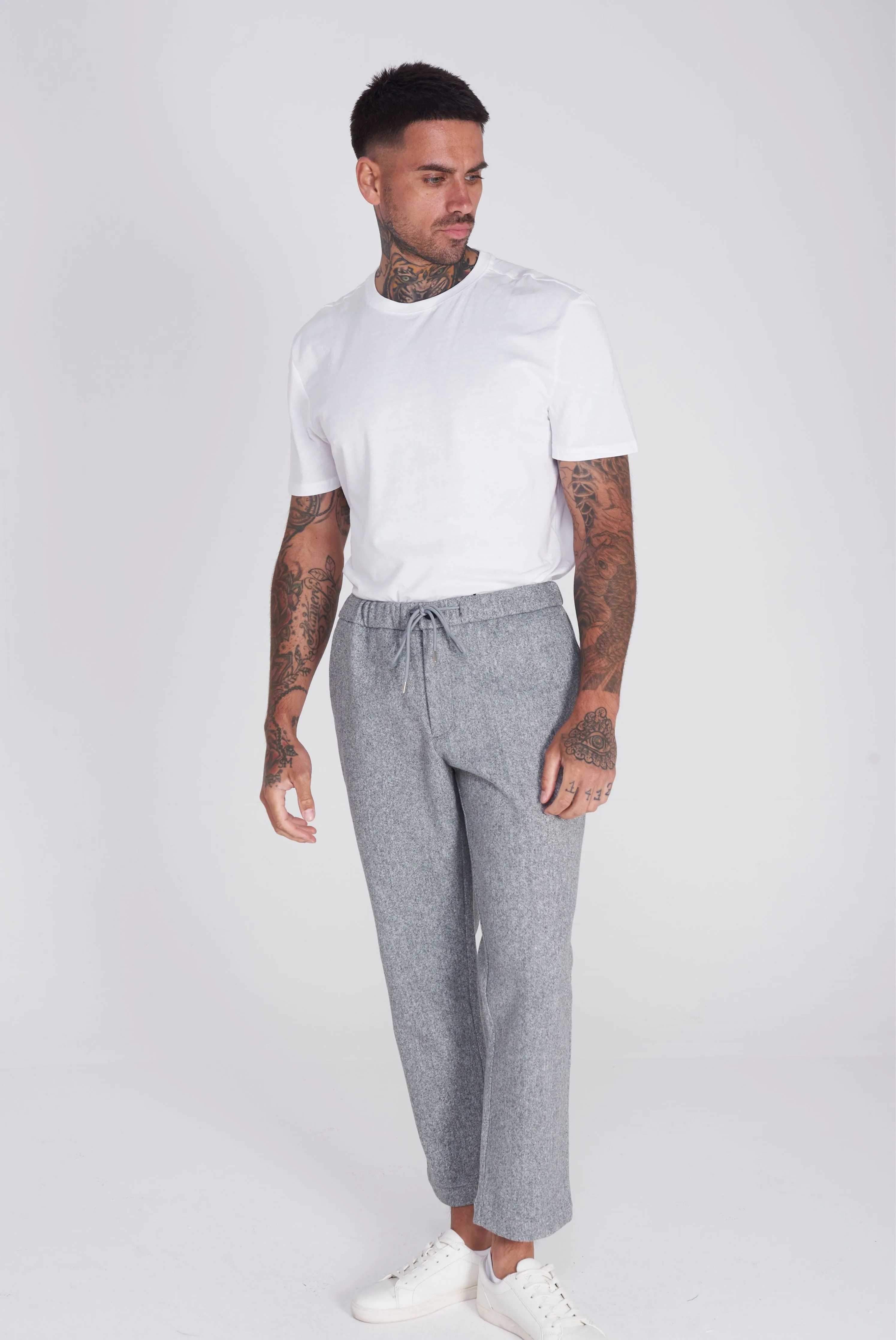 Barcelona Harry Brown Trouser in Grey