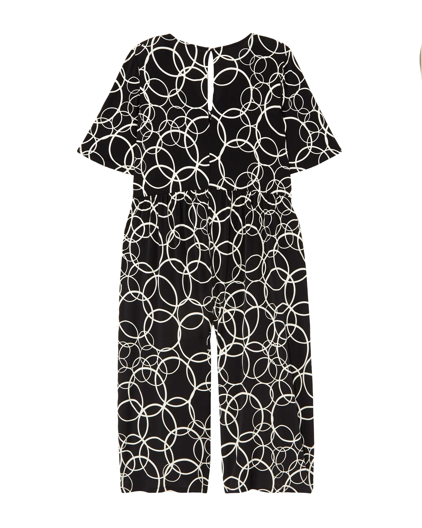 Bari Jumpsuit | Black / White