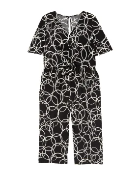 Bari Jumpsuit | Black / White