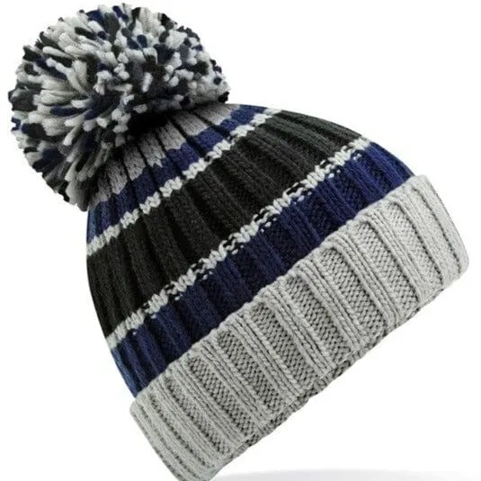 Beechfield Hygge Striped Beanie