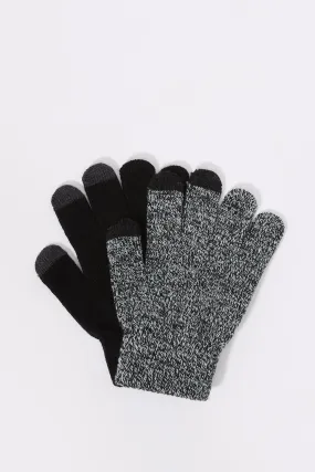 Boys Touch Screen Gloves (2 Pack)