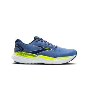 Brooks | Men's Glycerin GTS 21 Running Shoes - Blue/Peacoat/Lemon