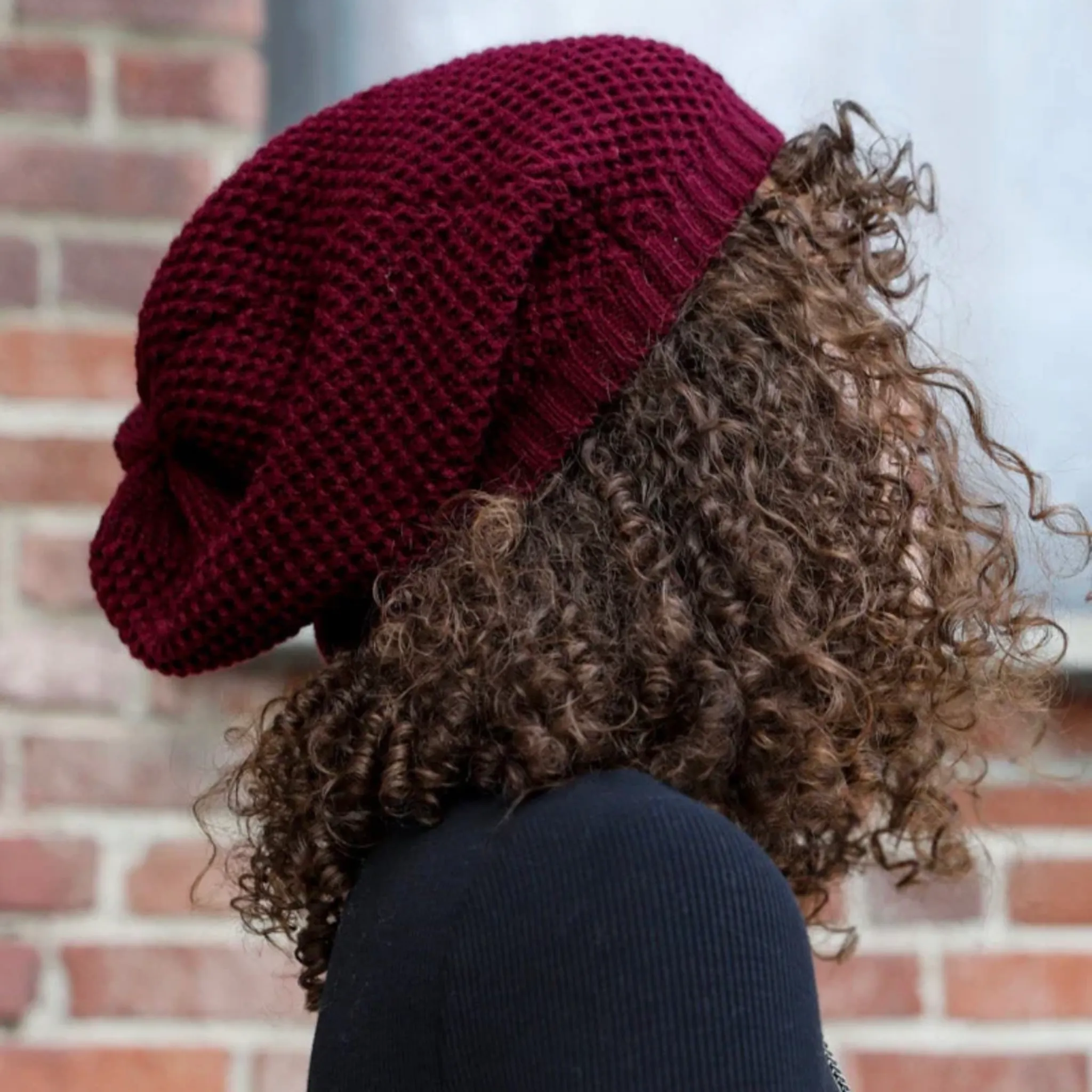 Burgundy Beanie