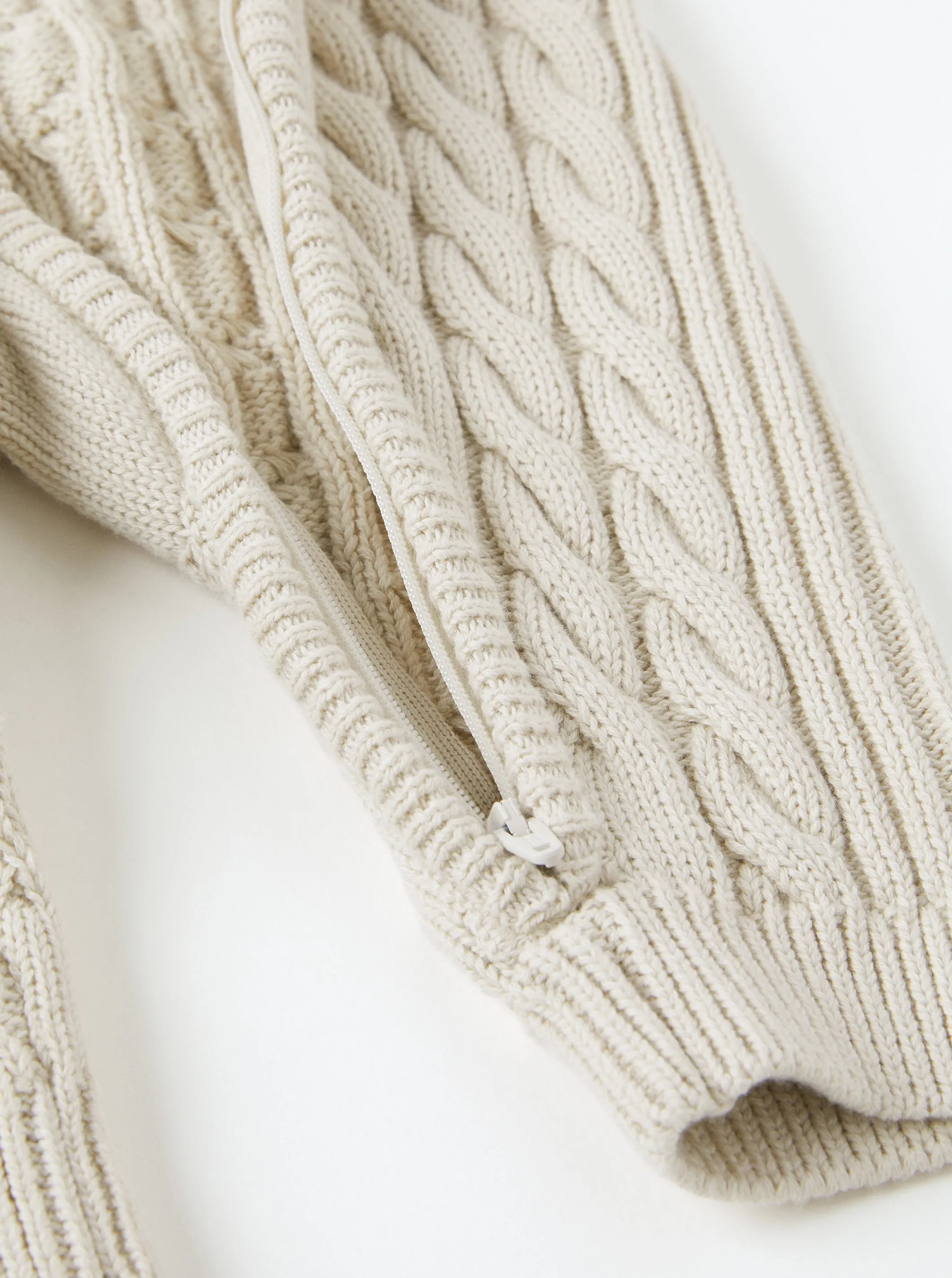 Cable Knit Baby All-in-one