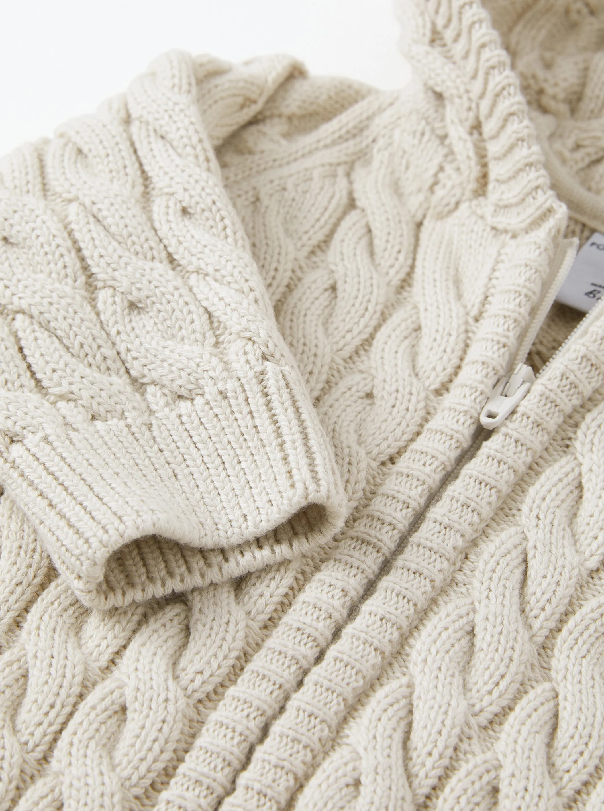 Cable Knit Baby All-in-one