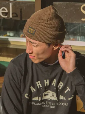 CARHARTT KNIT RUGGED PATCH BEANIE - CLEARANCE