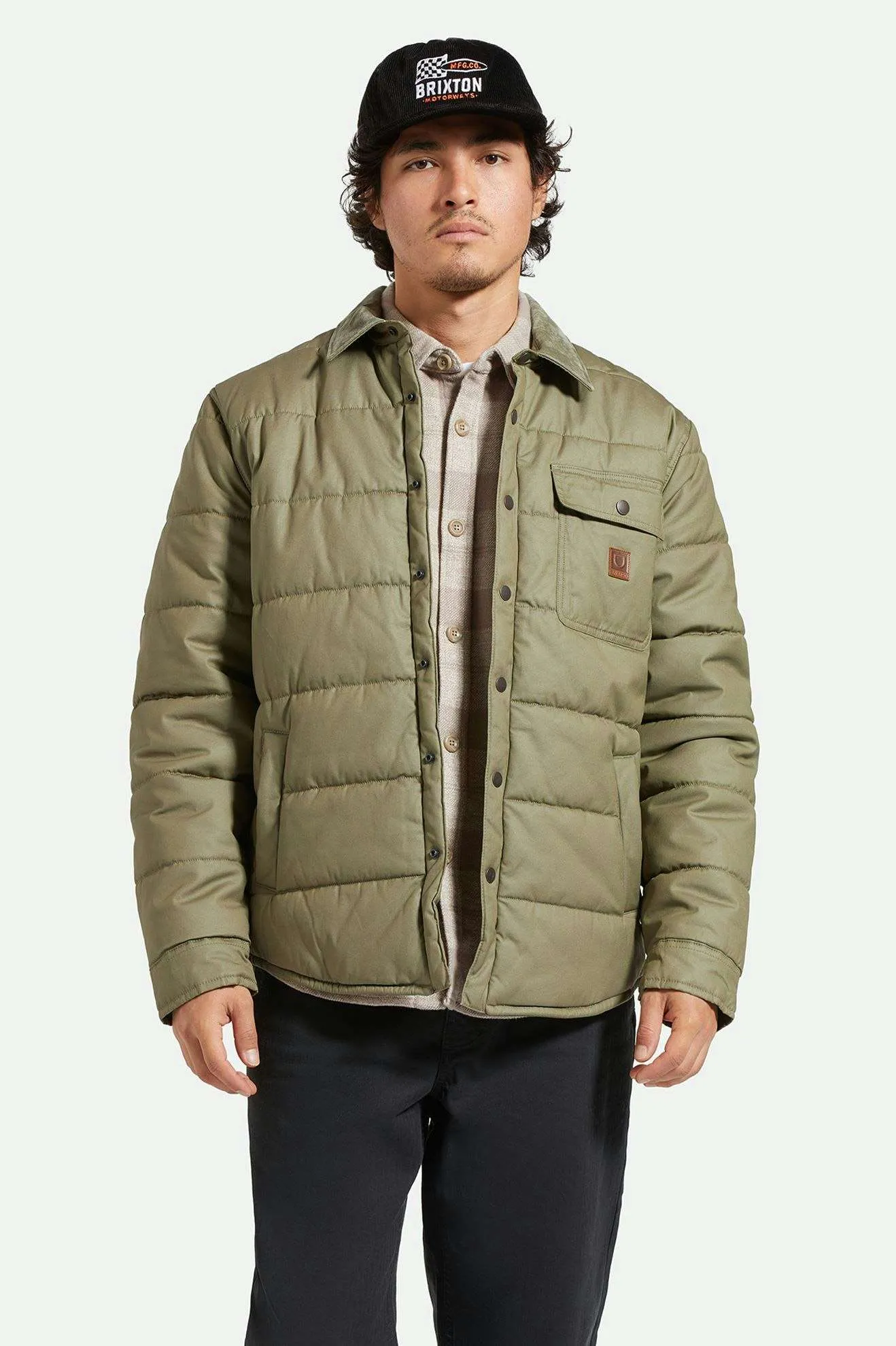 Cass Waxed Canvas Jacket - Olive Surplus