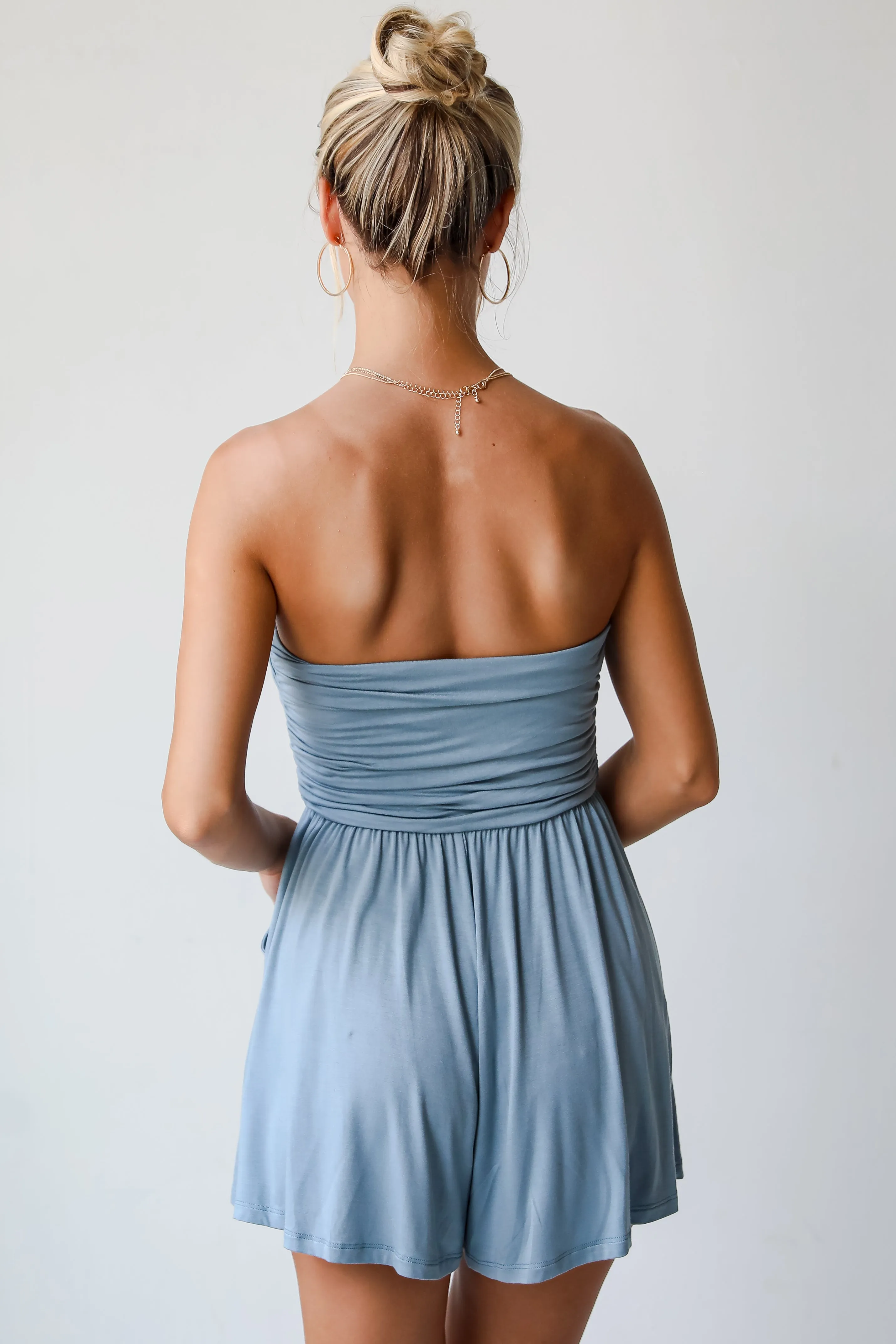 Casually The Coolest Strapless Romper