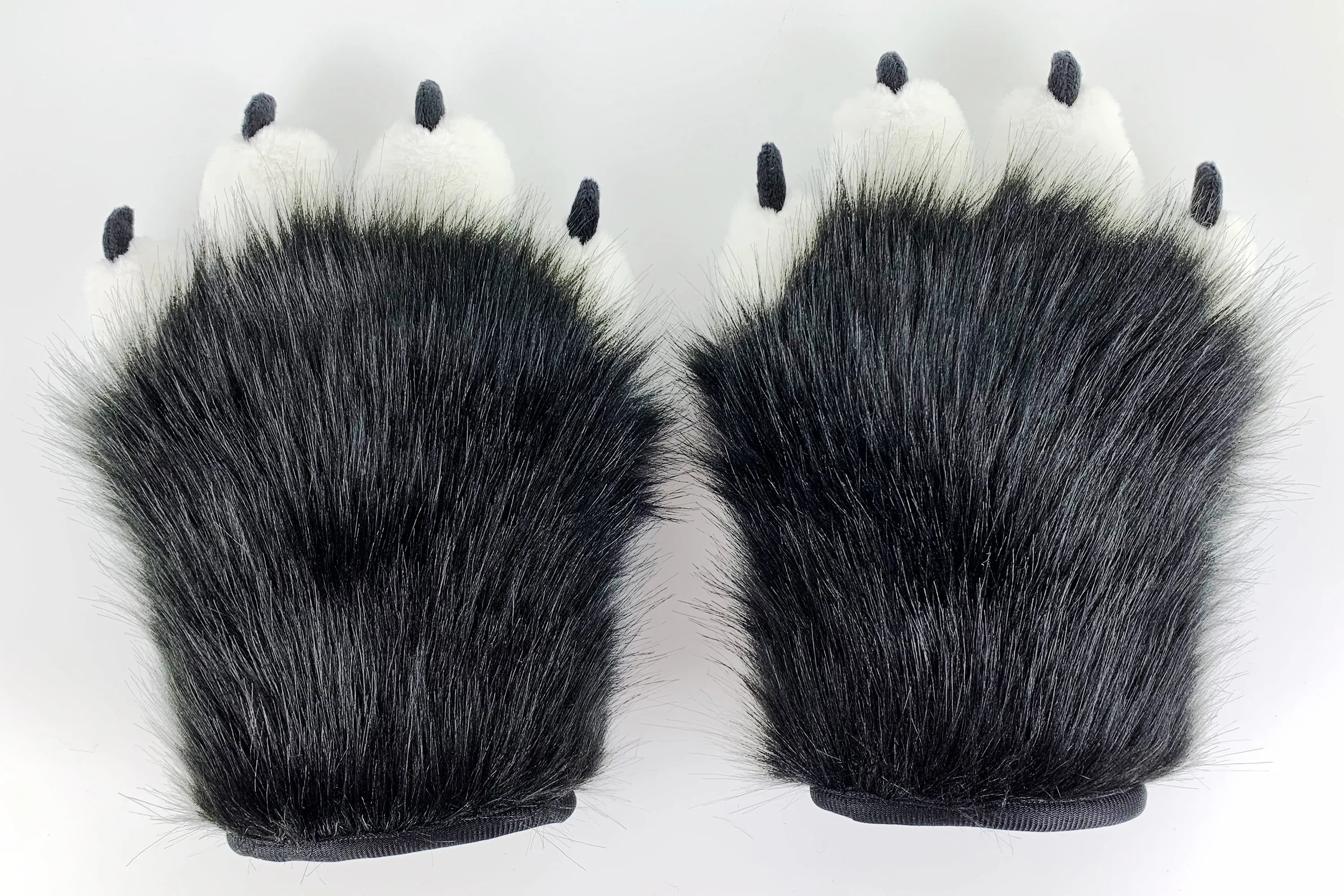 Cat paws gloves costume cosplay realistic faux fur fluffy fox fursuit paws kitty cosplay fursuit paws gloves handpaws fur paws with claws