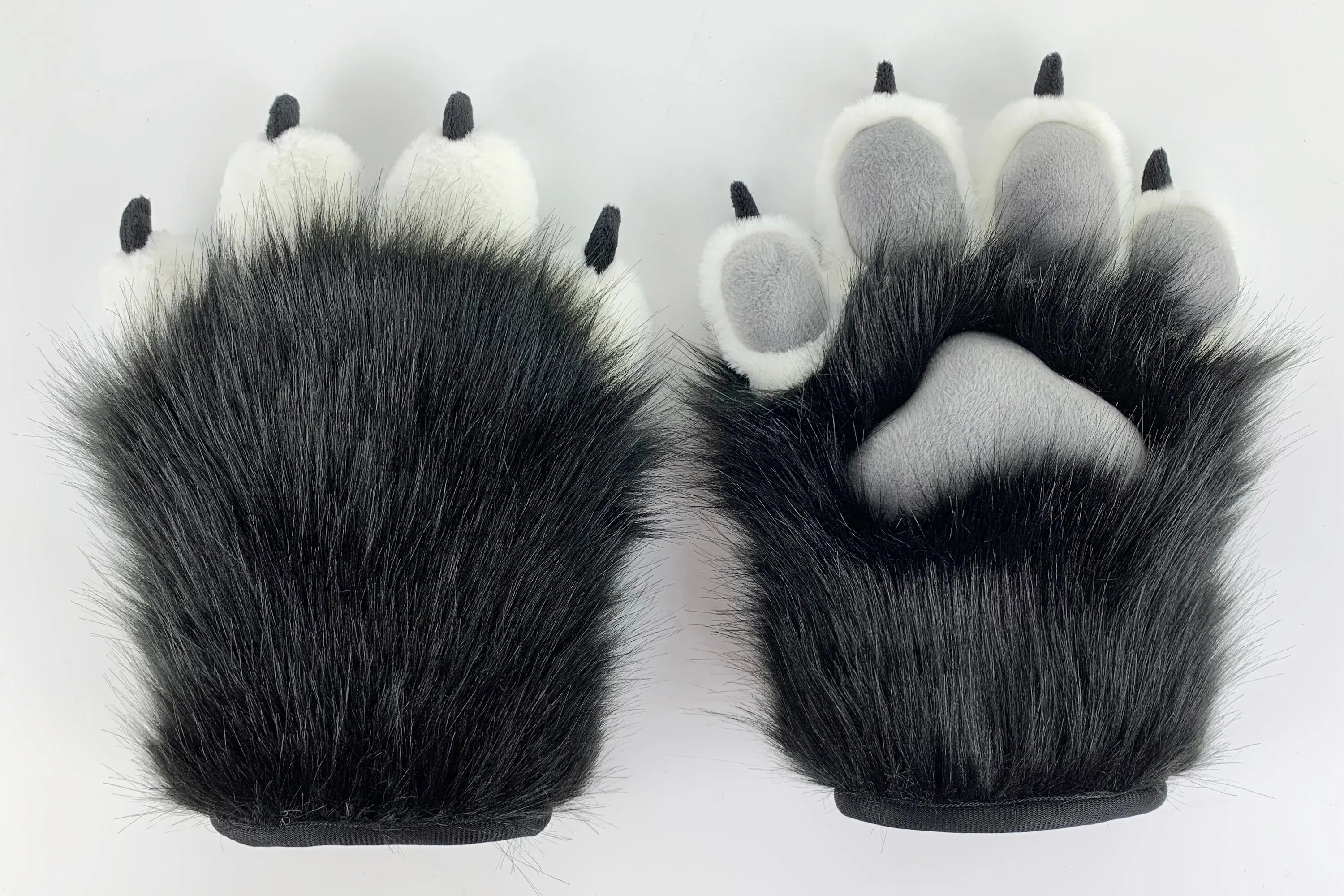 Cat paws gloves costume cosplay realistic faux fur fluffy fox fursuit paws kitty cosplay fursuit paws gloves handpaws fur paws with claws