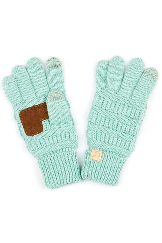 C.C Kids Knit Gloves