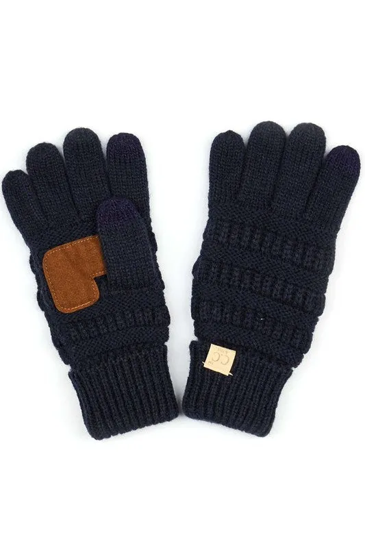 C.C Kids Knit Gloves