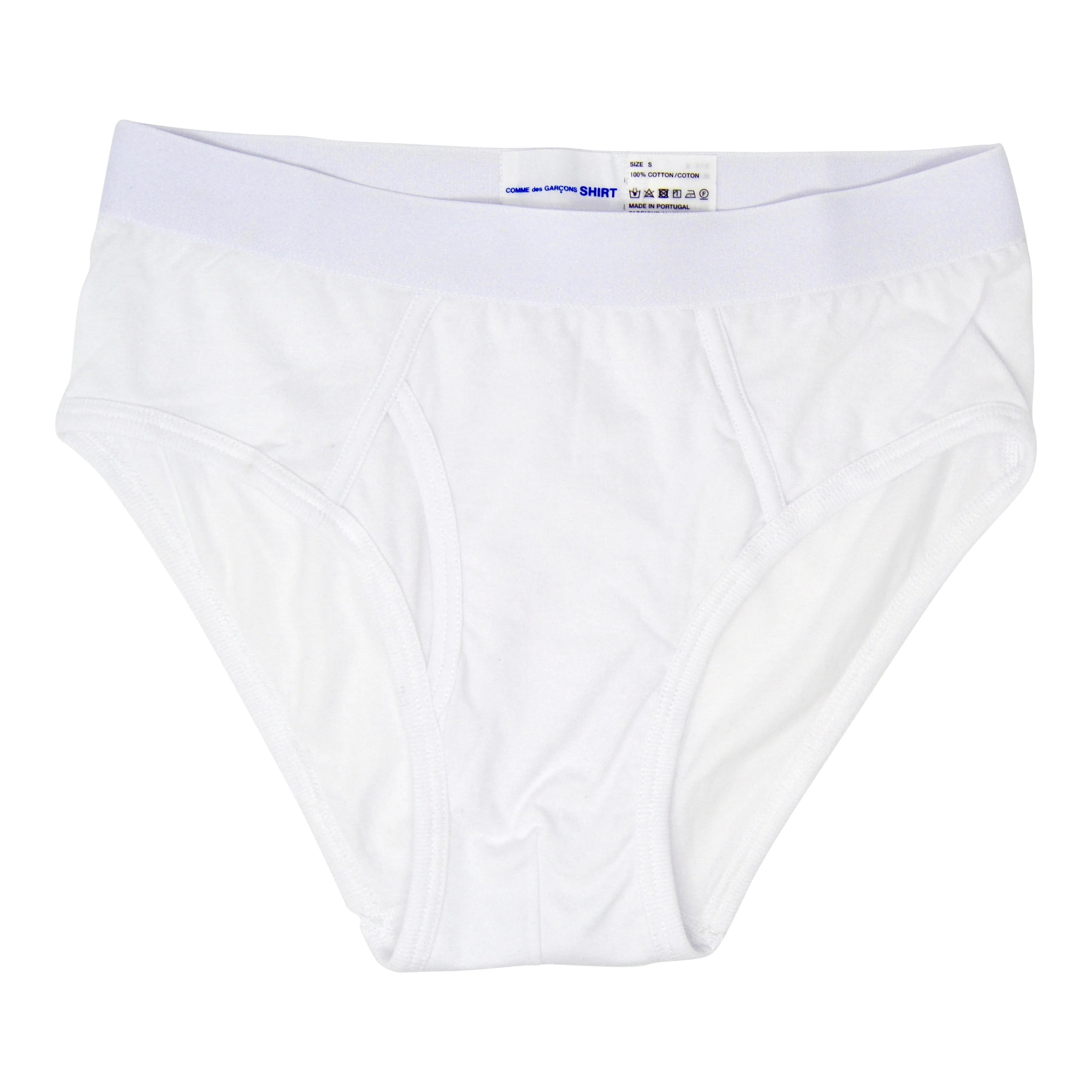 Comme des Garçons Y-Brief White