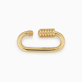 Connect Me Coil Oval Clasp