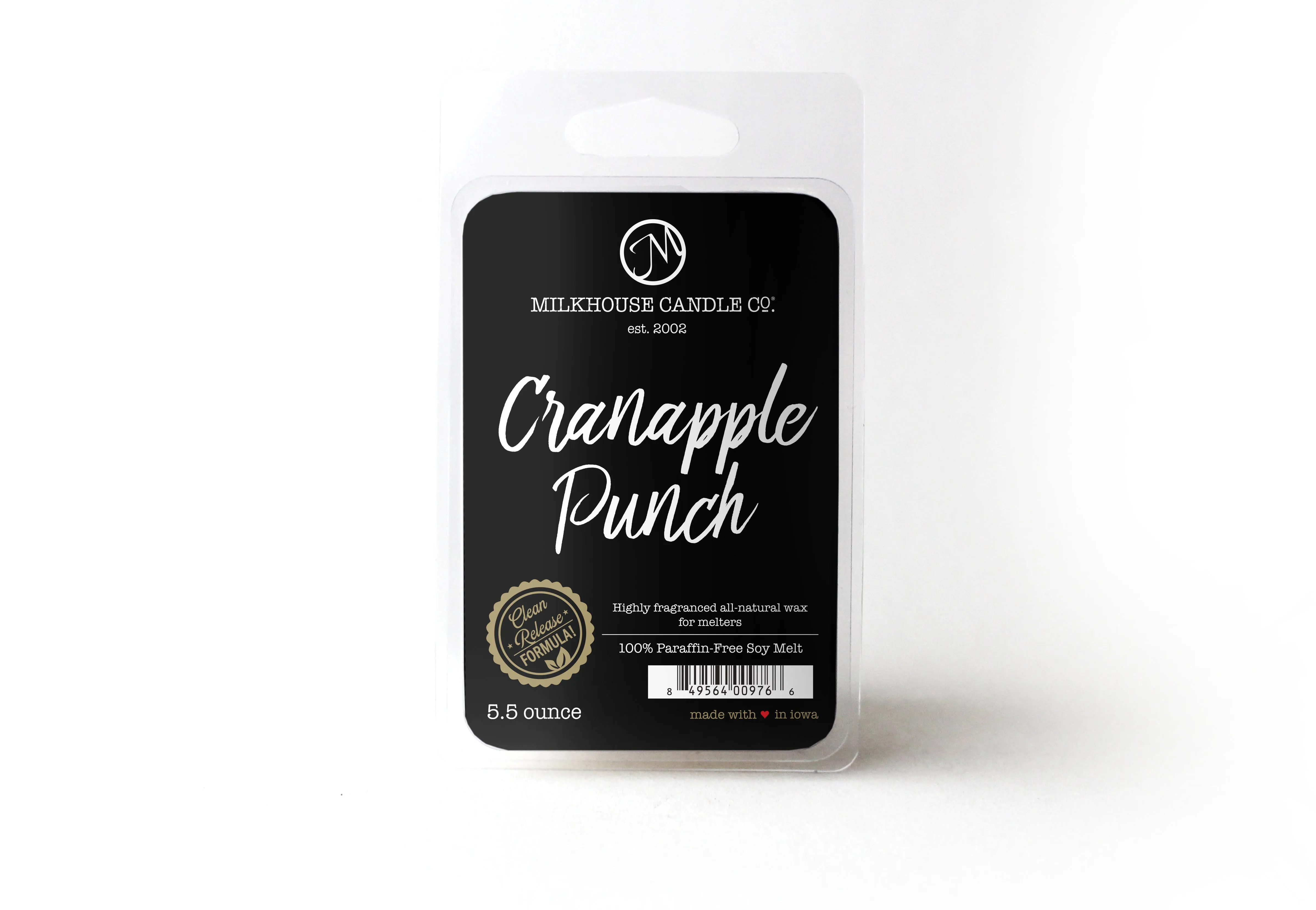 Cranapple Punch 5.5oz Fragrance Melt by Milkhouse Candle Co.