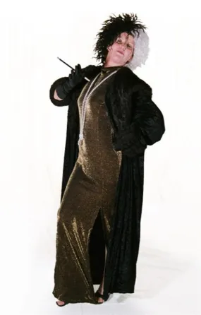 Cruella de Vil Plus Size Costume - Hire