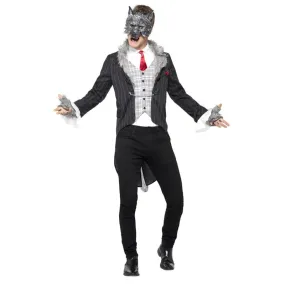 Deluxe Big Bad Wolf Costume, Grey