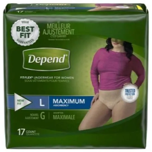 Depend Fit-Flex Underwear for Women