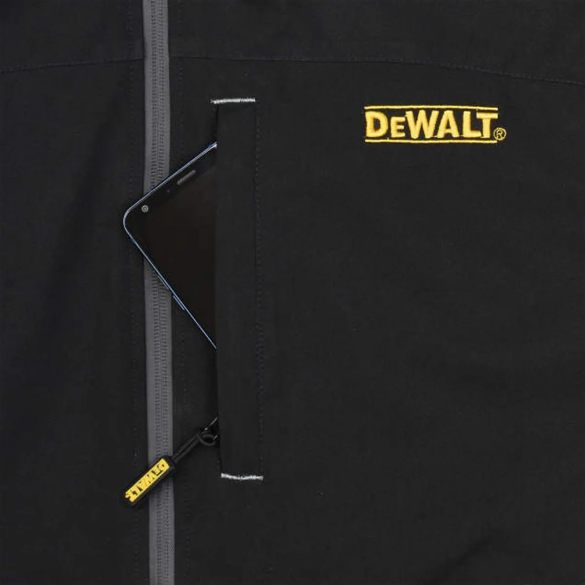 DeWalt Men's Heated Structured Soft Shell Jacket with Battery