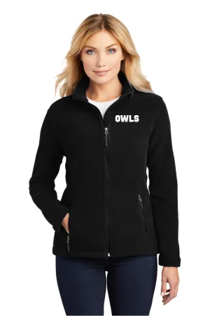 DSST Aurora Owls Ladies Fleece Jacket