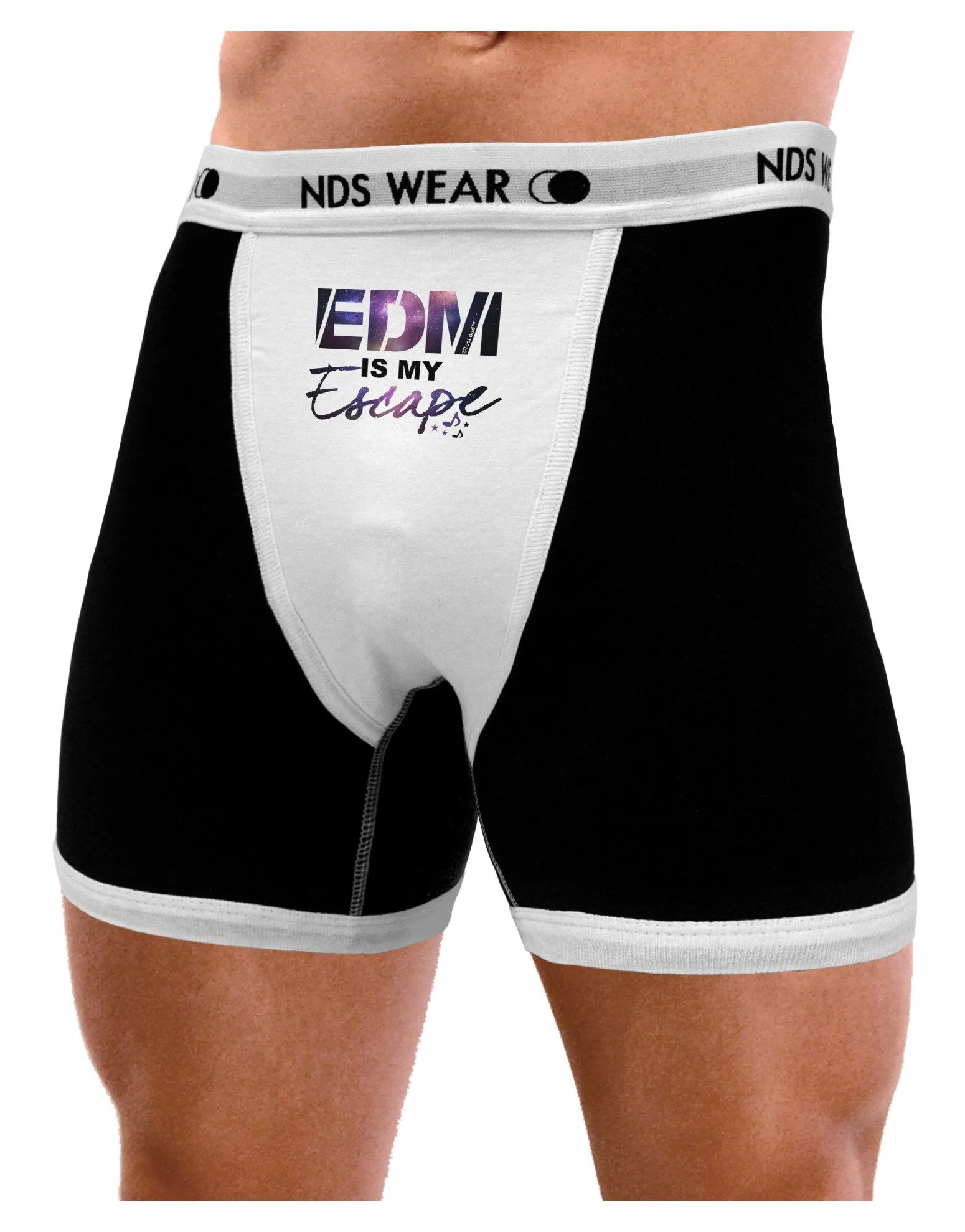 EDM Is My Escape Mens Boxer Brief Underwear