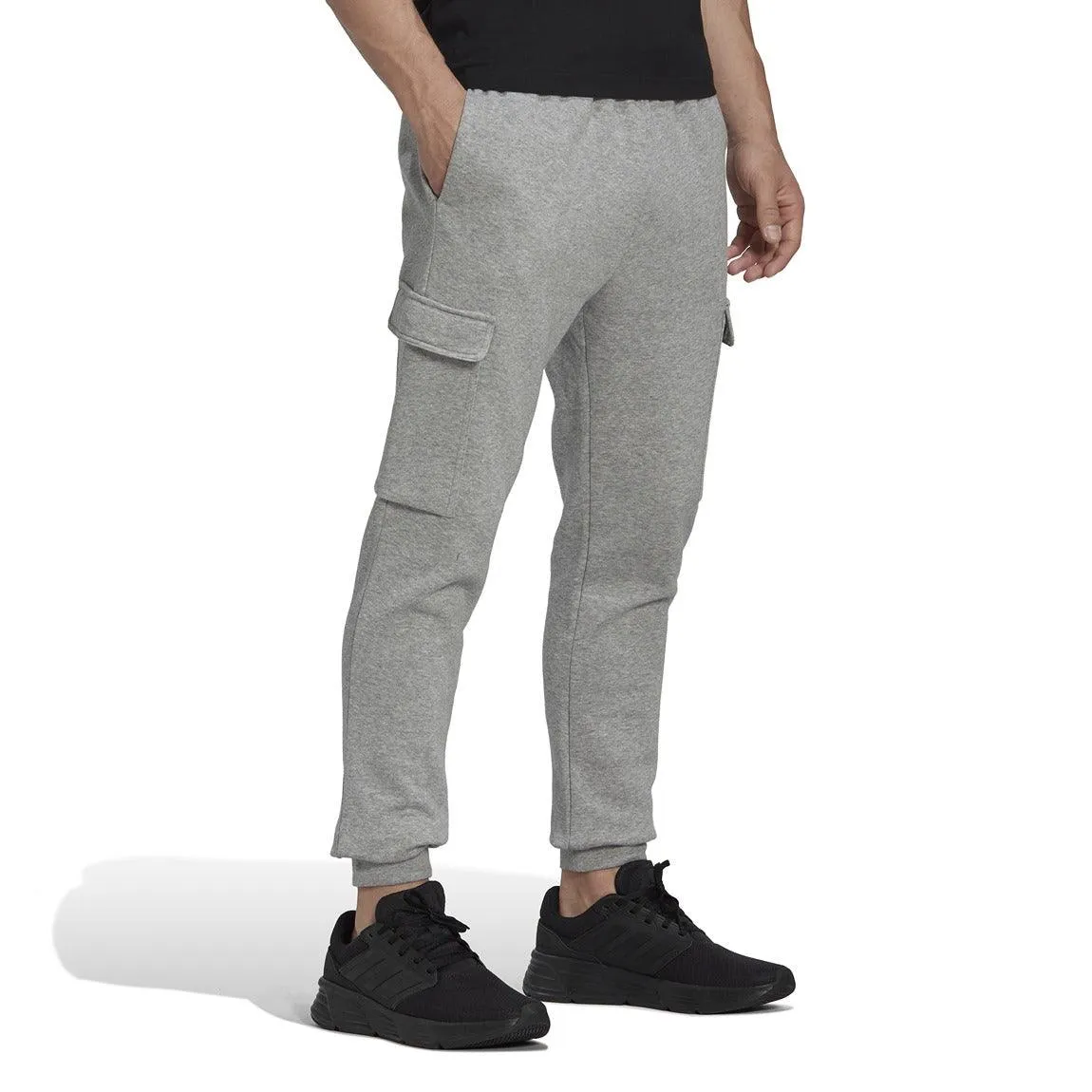 Essentials Fleece Regular Tapered Cargo Joggers - Men