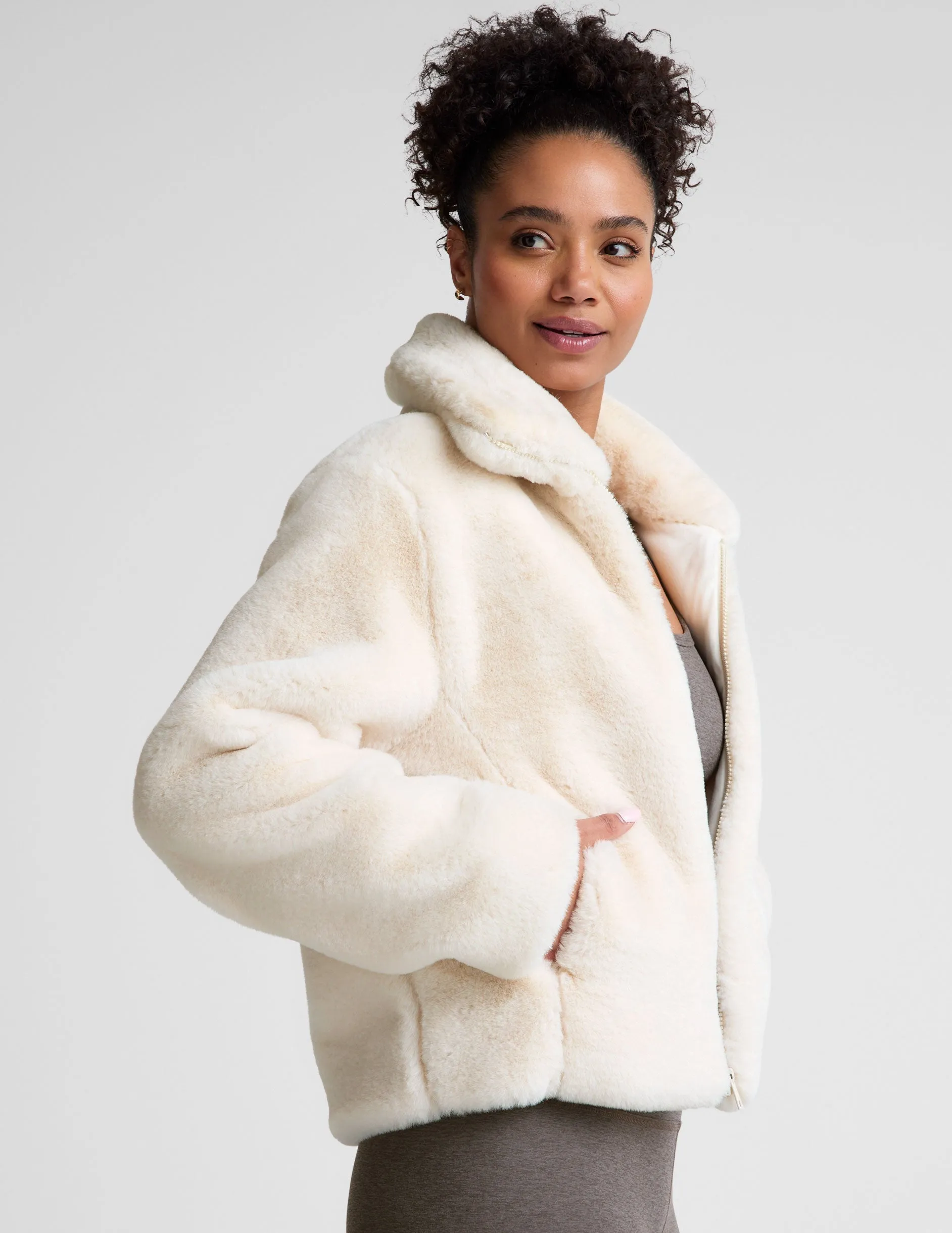 Faux Fur Jacket