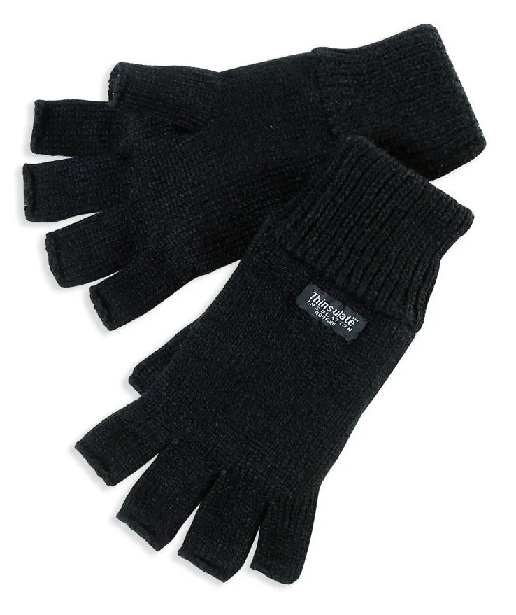 Fort Thinsulate Fingerless Knitted Gloves