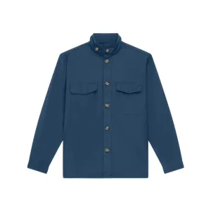 FRESCOBOL CARIOCA Nuno Linen Shacket NAVY REG