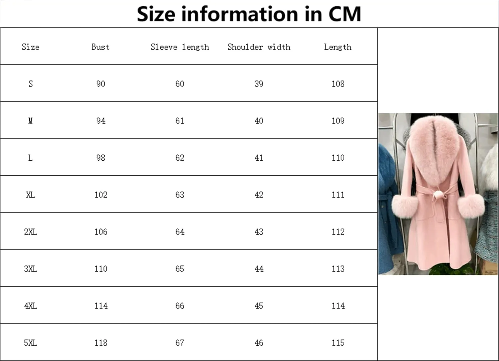 FURINFASHION HU-05 Winter New Style Real Fox Fur Detachable Large Collar Warm Women's Fur Coat And Double-Sided Woolen Coat.