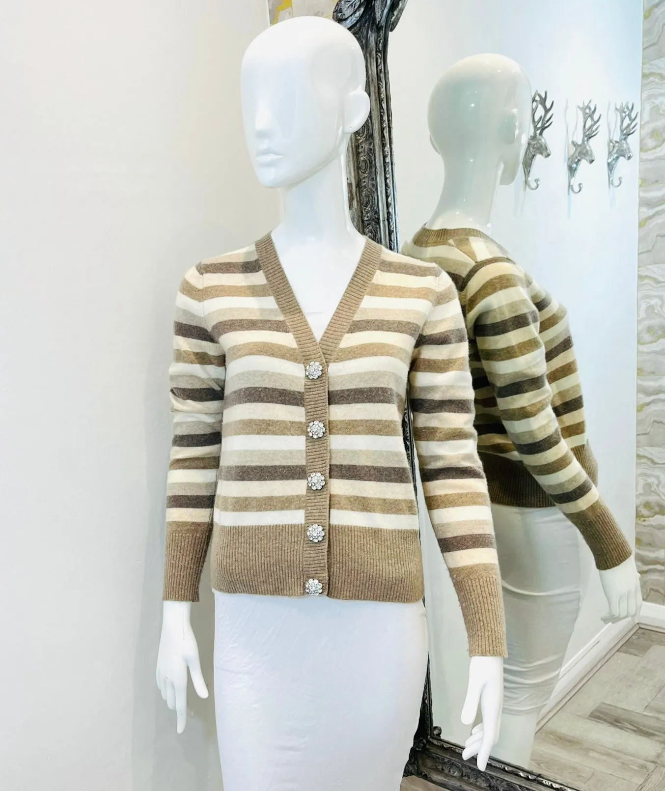 Ganni Cashmere Cardigan. Size XS