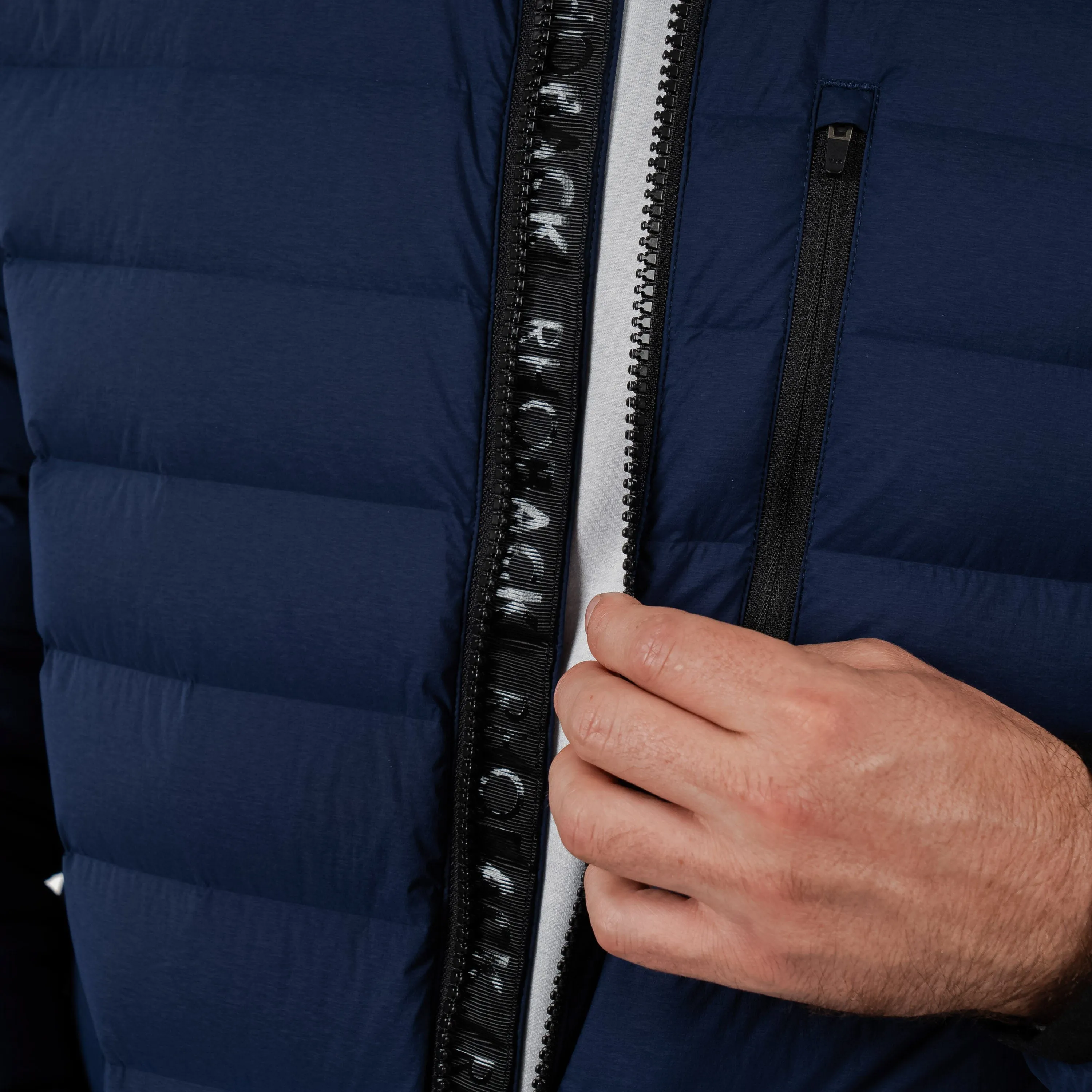 Glide Down Jacket | Solid - Fleet Navy