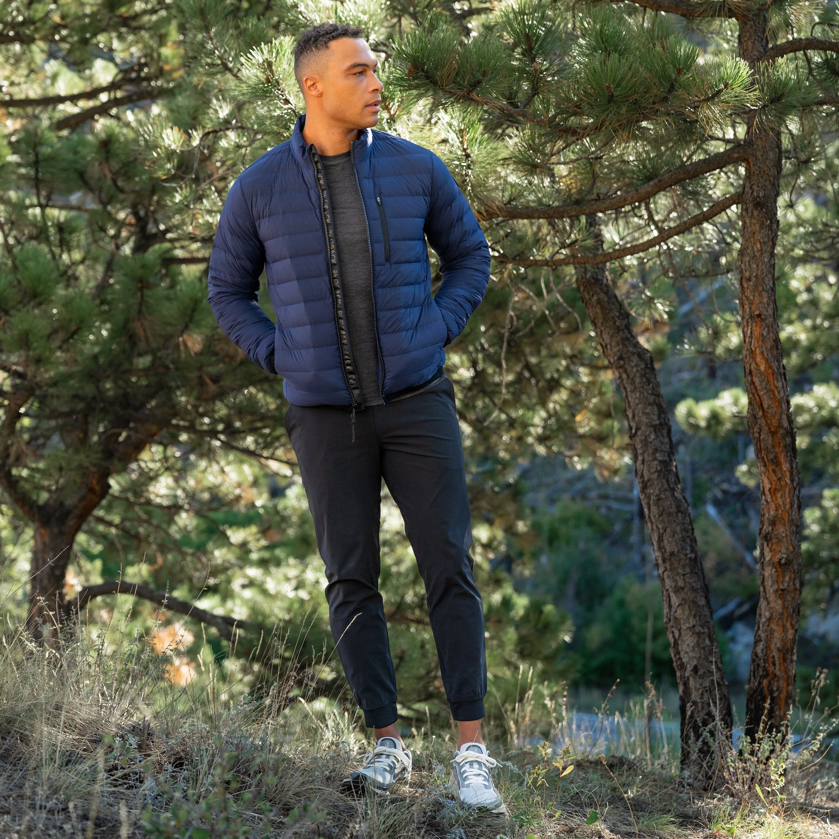 Glide Down Jacket | Solid - Fleet Navy