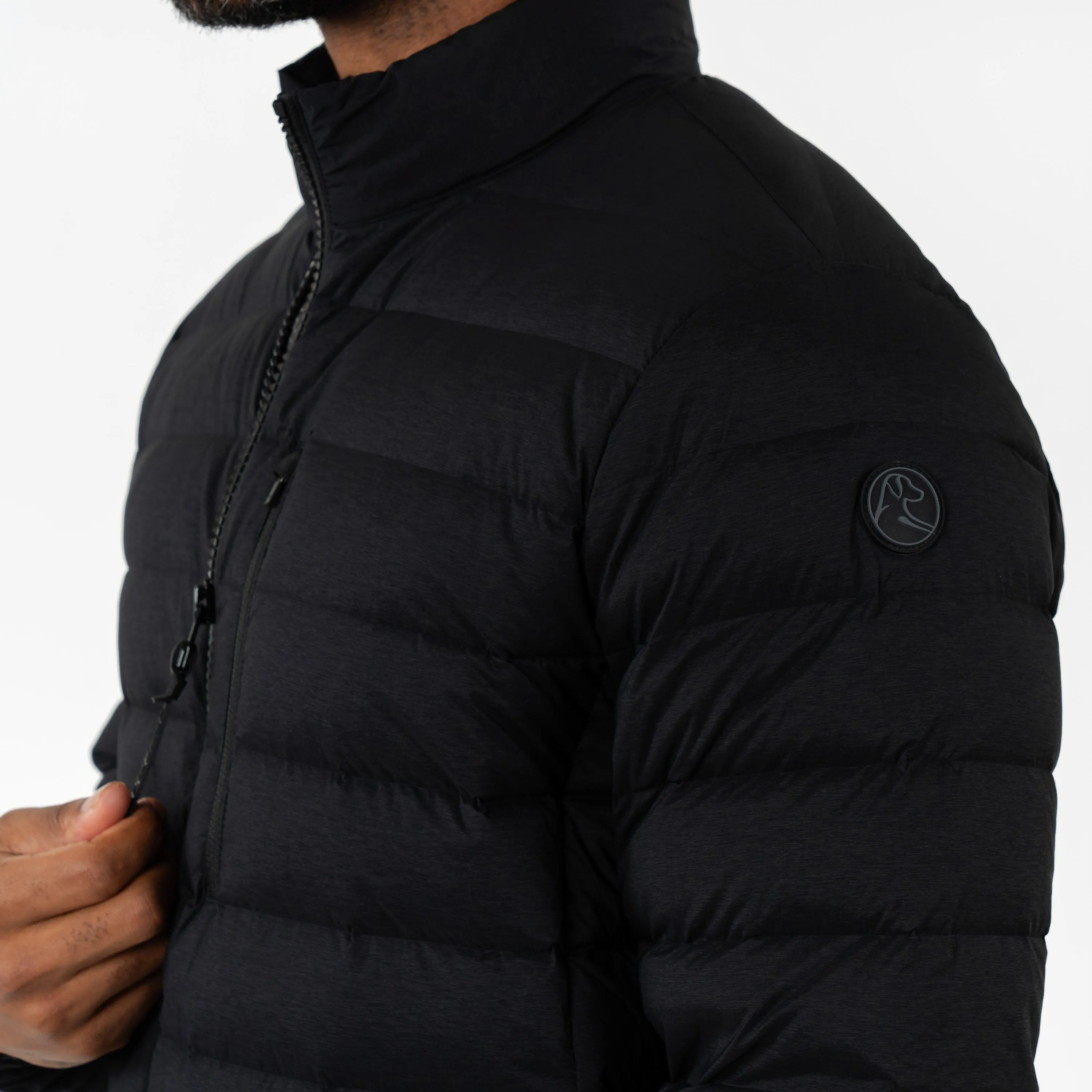 Glide Down Jacket | Solid - Midnight Black